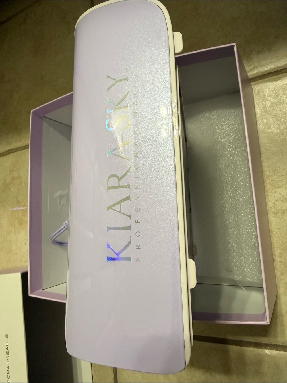 Kiara Sky Beyond Pro Rechargeable LED Nail Lamp - Purple - Picture 6 of 7